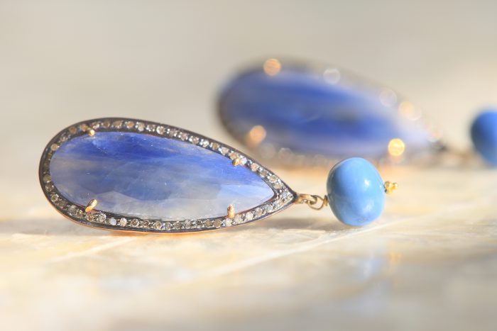 blue sapphire pierce